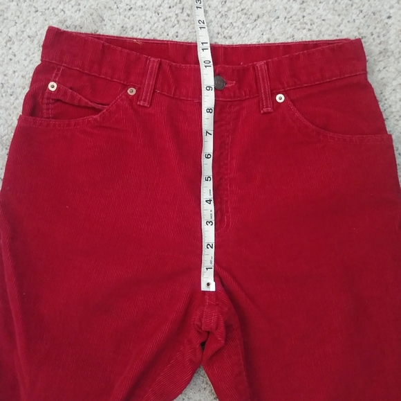 Levi's vintage red corduroy jeans - Picture 5 of 8